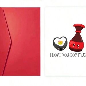 Cute Red Greeting Card